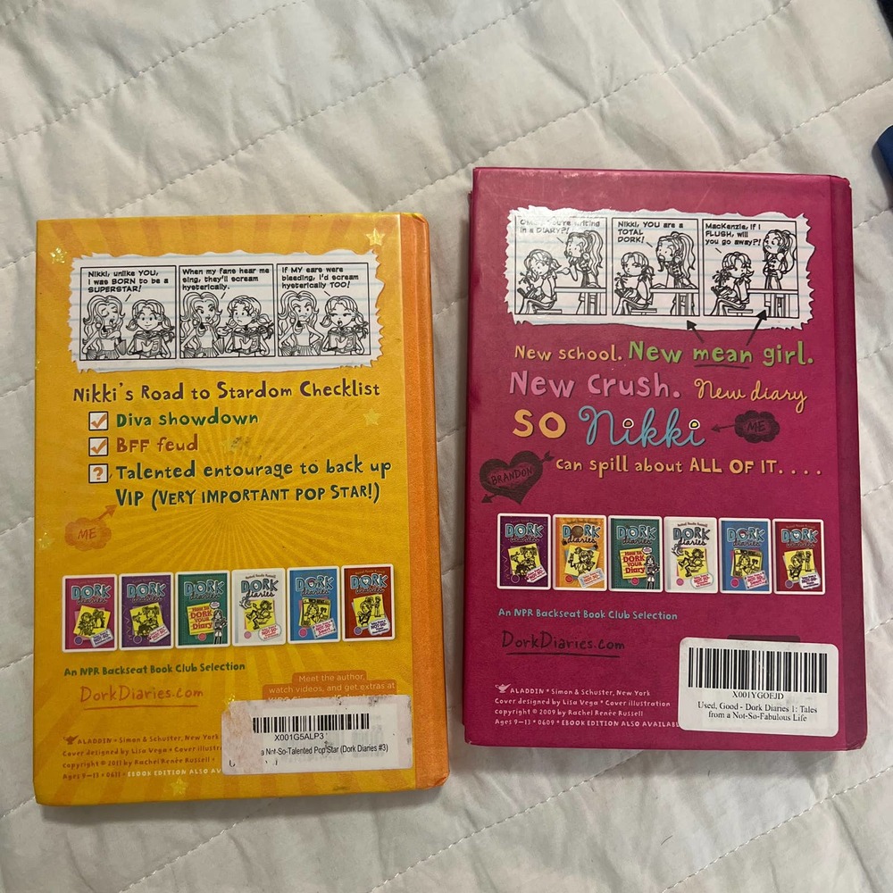 Dork Diaries Set of 2 - Picture 2 of 4